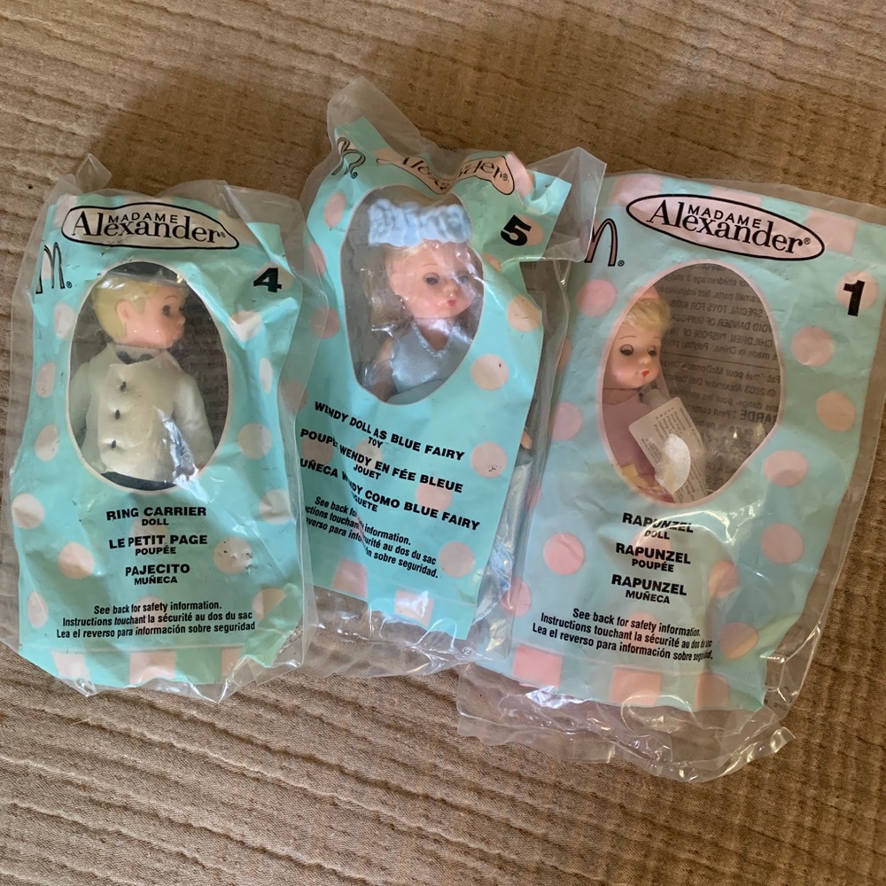 Vintage McDonald’s Madame Alexander Mini Doll Set